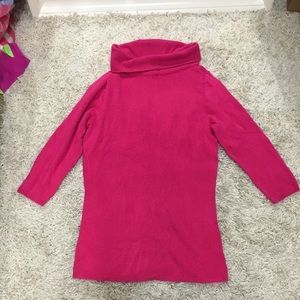 New York & Co pink sweater